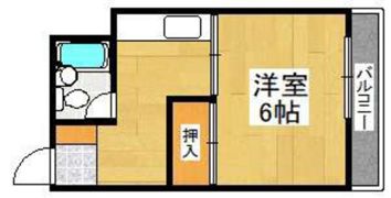 中島田高橋マンションの間取り画像
