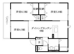 フォレストハイムAの間取り画像