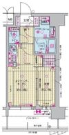プレサンス東淀川駅前プローシェの間取り画像