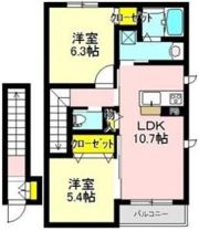 グラースの間取り画像