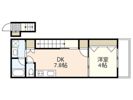RIDERE光南の間取り画像