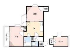 ローリングヒルズの間取り画像