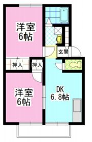 ヴィラ・ウインディアAの間取り画像