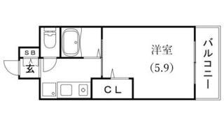 ソレイユ・ド元町の間取り画像