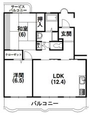 カーサフォルテの間取り画像