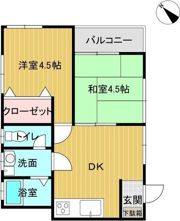 イーストヴィレッジ山田の間取り画像