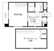 キャッスル千舟の間取り画像