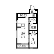 PIA蒲町Ⅱの間取り画像