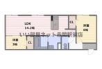 D-room花見が丘の間取り画像