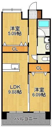 リード大手町の間取り画像