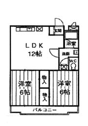 パークサイド砧の間取り画像