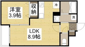 月光安芸中央弐番館の間取り画像