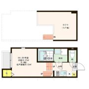 ハーモニーテラス梅田町Ⅱの間取り画像