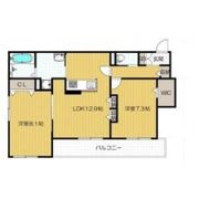 シルフィードうめきたの間取り画像