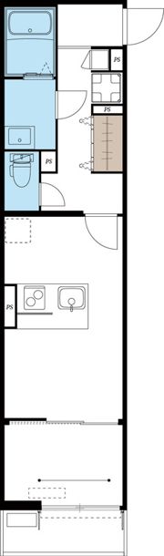 ヴィラ鷺沼の間取り画像