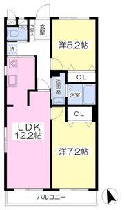 キャピタル深大寺の間取り画像