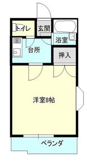 アルフィーネ平井Ⅱ号館の間取り画像