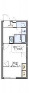 レオパレスエスポワールの間取り画像