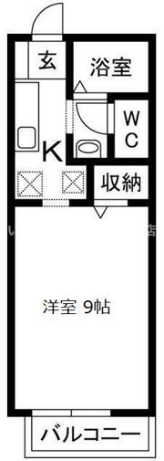 コンフォートさつきの間取り画像