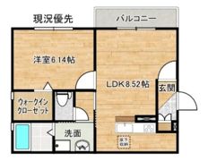 フレンシアの間取り画像