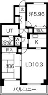 モアレの間取り画像