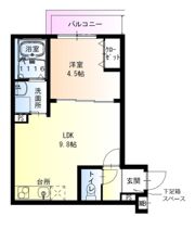 フジパレス千林大宮西の間取り画像