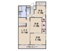 フォートレス藤崎の間取り画像