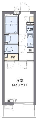 クレイノフルールの間取り画像