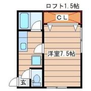 ホワイトキャッスル台原Ⅱの間取り画像