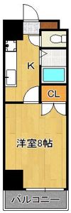 アベニュー扇の間取り画像