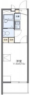 レオパレスエスペランサの間取り画像