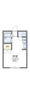 レオパレスFULLHOUSEの間取り画像