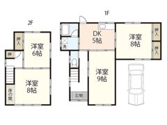福田8丁目戸建の間取り画像