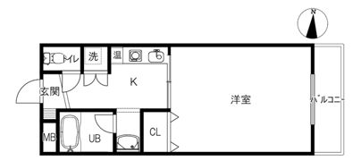 シャン・ド・フルールの間取り画像