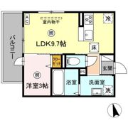 D－ROOM西熊本駅の間取り画像