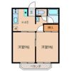藤コーポ-Dの間取り画像