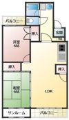 インペリアルハイツの間取り画像