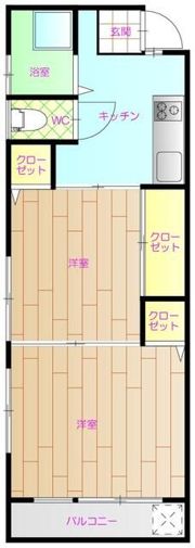 グランリーヴの間取り画像
