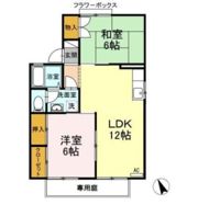 リビエラ南 A棟の間取り画像