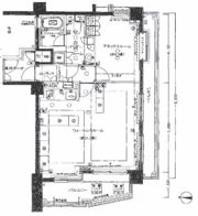 ビヴァーチェ大崎の間取り画像