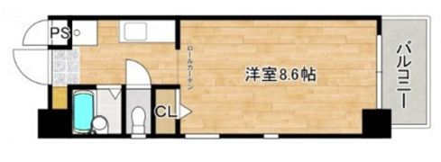 パティオ東荒神の間取り画像