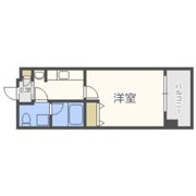 レオンコンフォート難波の間取り画像