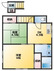 篠原邸の間取り画像