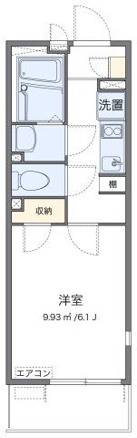 レオネクストアドバンス殿町Ⅱの間取り画像