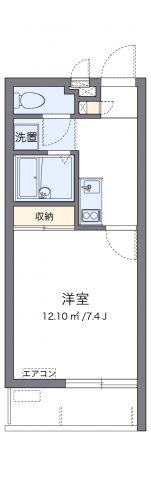 クレイノヴァンヴェール宇栄原の間取り画像