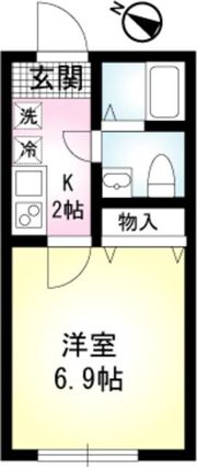 エスペランサ杉田の間取り画像