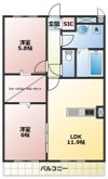 (仮)シベール太郎丸の間取り画像