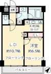 リッツ喜多見の間取り画像