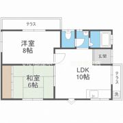 山脇ハイツの間取り画像