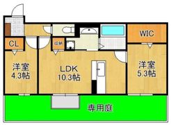 TORISIA陣原の間取り画像